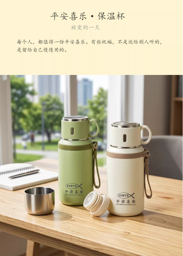 1-平安喜乐保温杯 600ml
