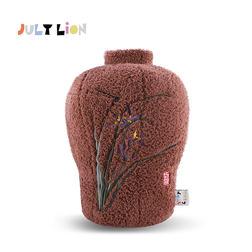 画家联名兰梅瓶-棕色